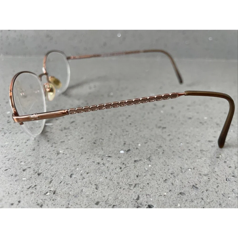 Sferoflex 2506 267 Eyeglasses Frames ONLY Half Rim  53-18-135 Italy bronze